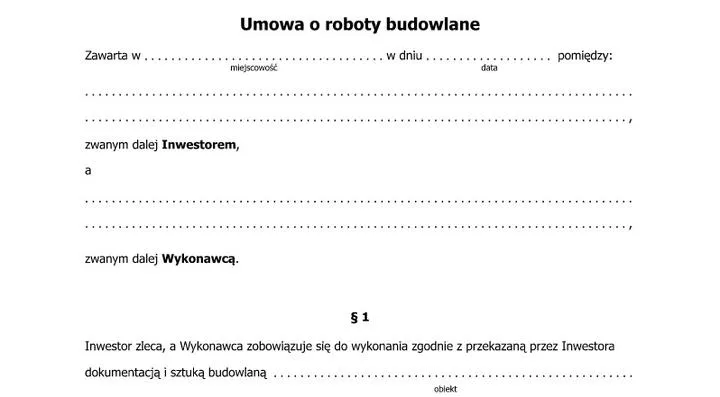 Jak przygotować umowę z wykonawcą przy budowie wymarzonego domu?