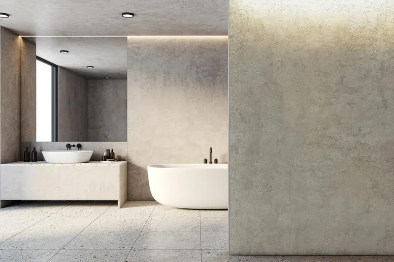 Cement i suchy beton