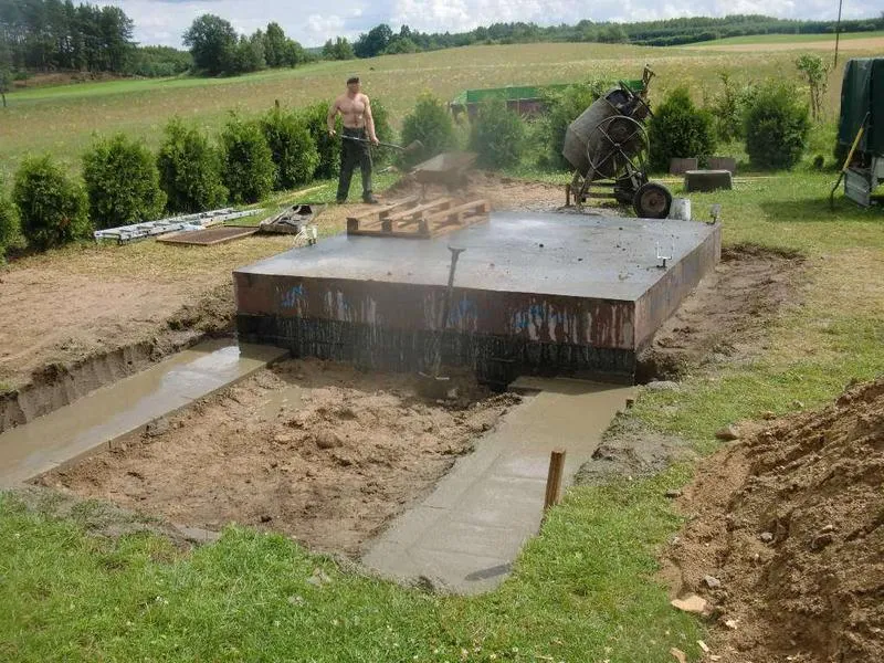 Fundamenty pod altanę