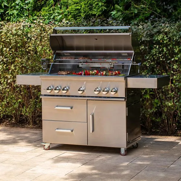 Grill murowany i prefabrykowany