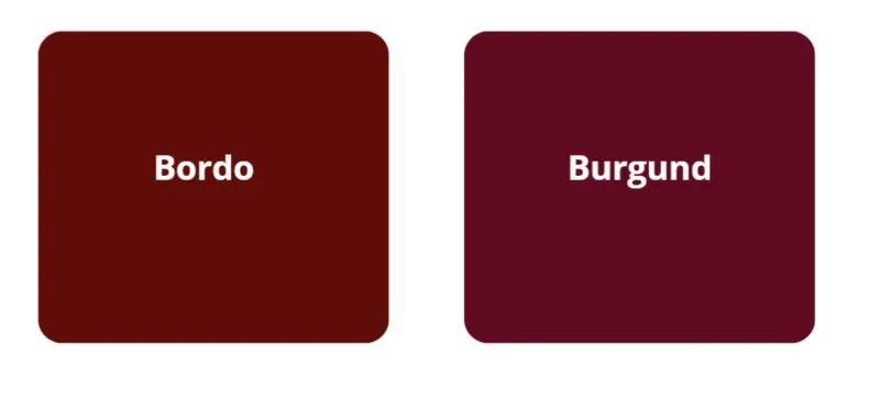 Historia koloru burgundowego