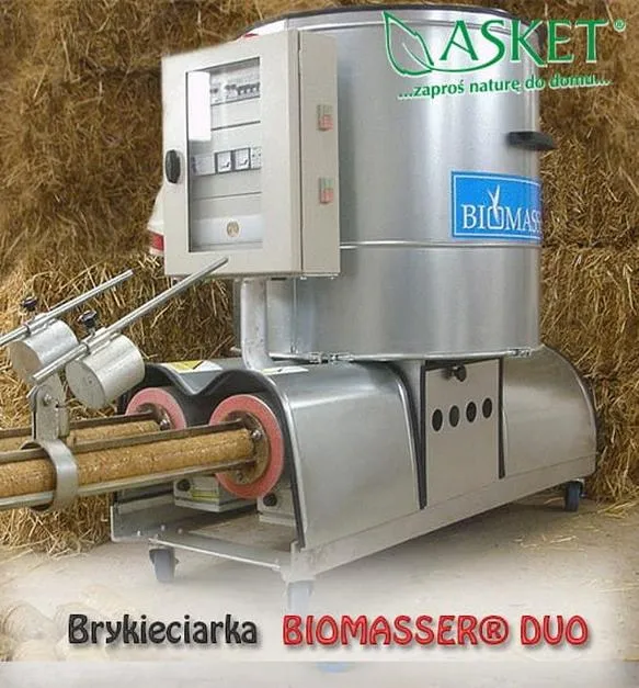 Materiały do brykieciarki