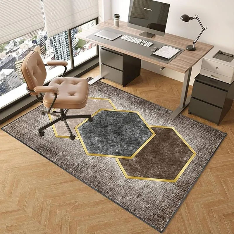 Materiały dywanów biurowych