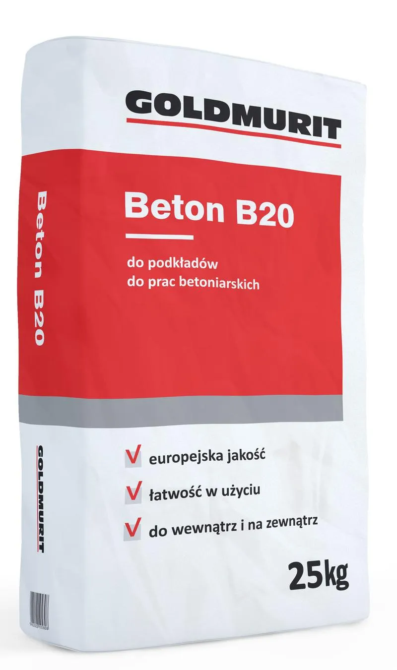 Obliczanie ilości betonu B20