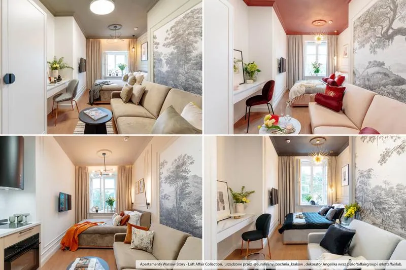 Optyczne powiększenie wnętrza