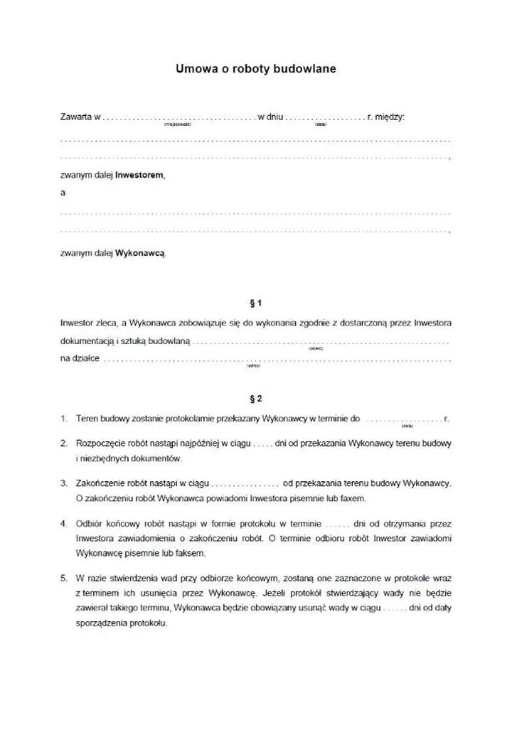 Zabezpieczenie interesów inwestora