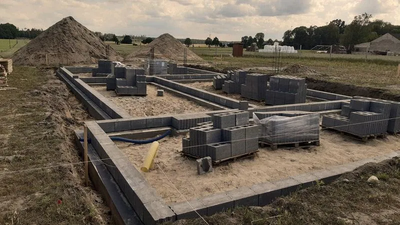 Zbrojenie ław fundamentowych